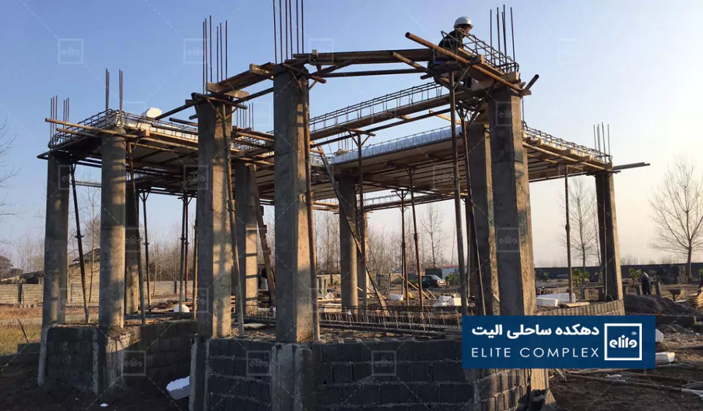 تصویر فعاليت كارگاهى وعمليات ساختمانى ويلا